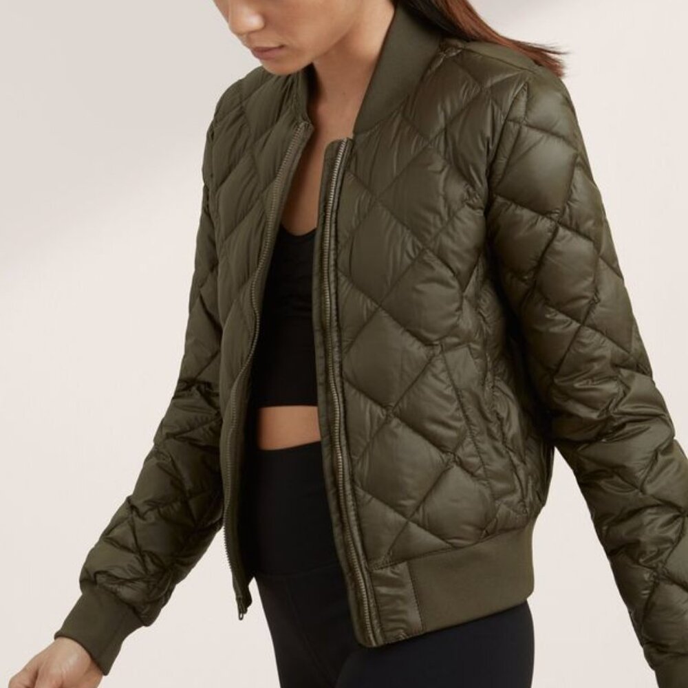 Aritzia Tna League Bomber Jacket